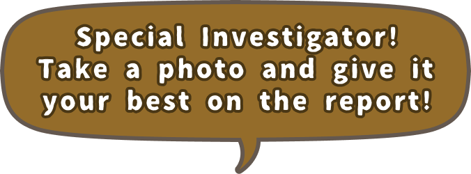 Alright!Let’s do this, Special Investigator!